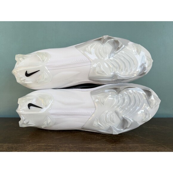 Nike Vapor Edge Elite 360 2 White/Black Football Cleats Men\'s Sz 11.5 FD5713-100